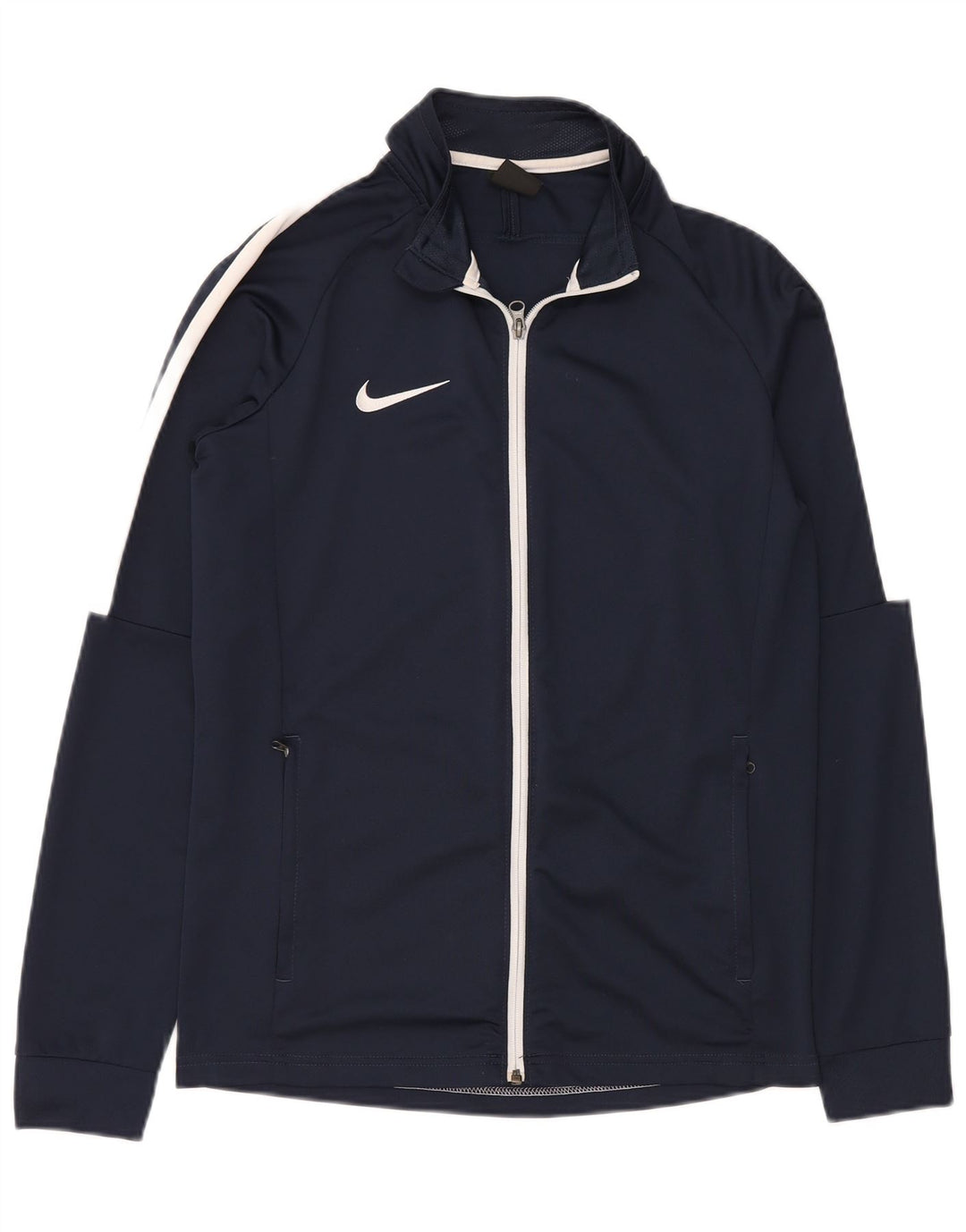 Nike Herren Dri Fit Trainingsanzug Top Jacke Medium Marineblau Polyester