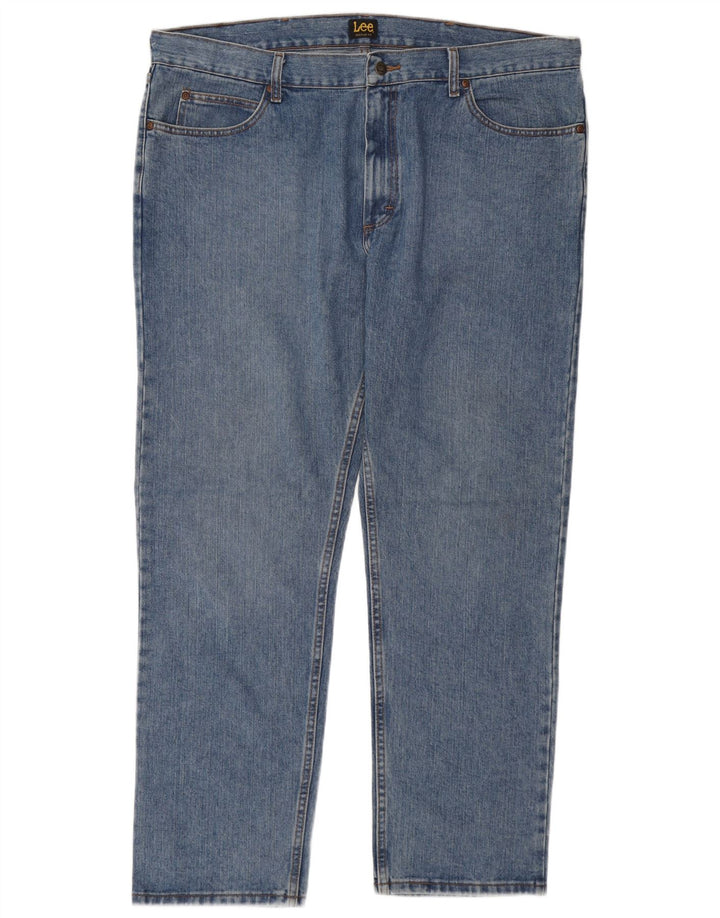 LEE Mens Slim Jeans W42 L32 Blue Cotton