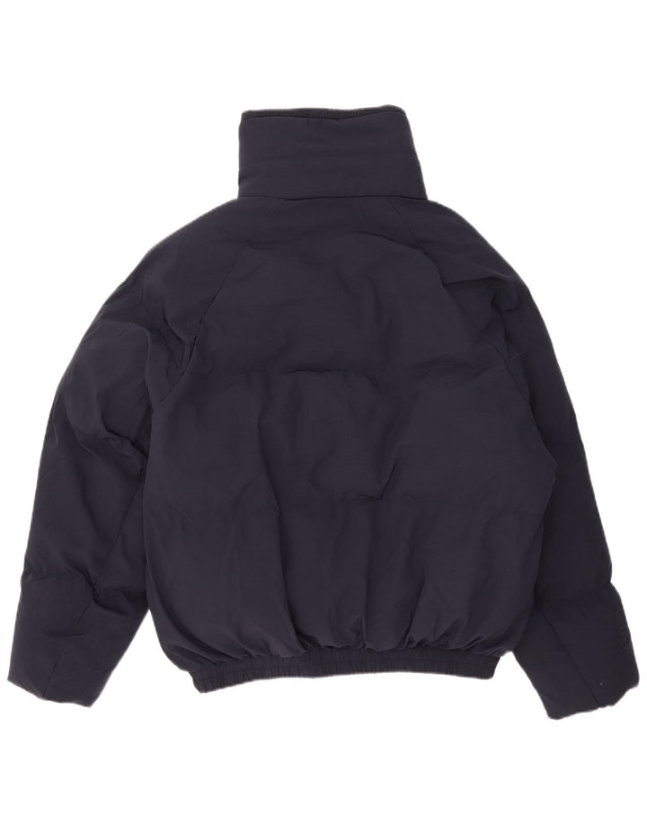 Zara Veste matelassée coupe ample pour homme UK 38 Bleu marine moyen