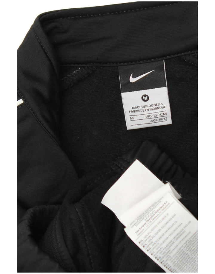Nike Boys Juventus Træningsdragt Topjakke 10-11 år Medium Sort Polyester
