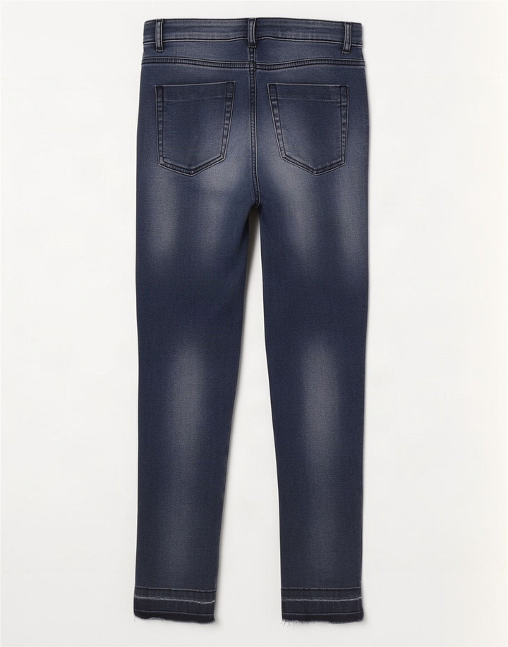 Benetton Damen Skinny Jeans W27 L27 Blau