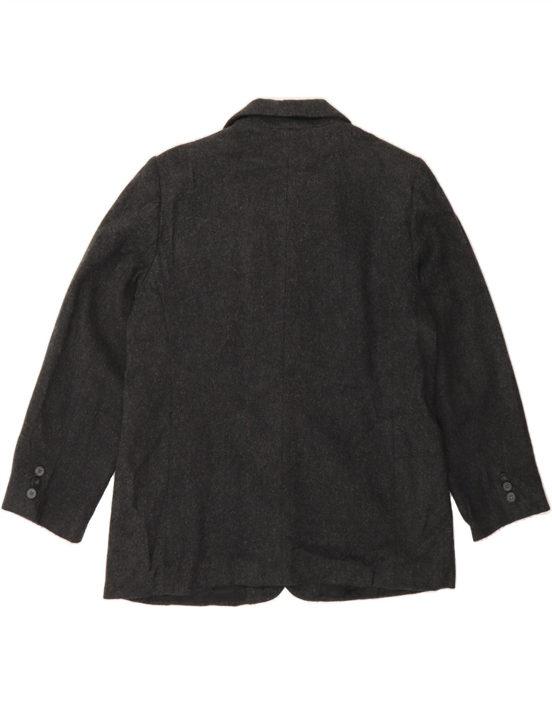 EDDIE BAUER Womens 3 Button Blazer Jacket UK 14 Medium Black Vintage Eddie Bauer and Second-Hand Eddie Bauer from Messina Hembry 
