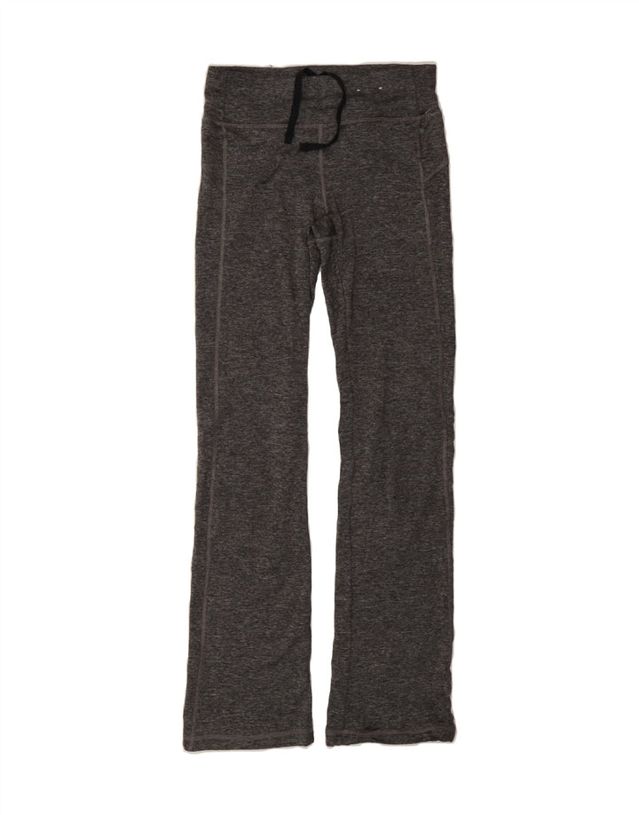 FILA Womens Tracksuit Trousers UK 6 XS Grey Flecked Polyester Vintage Fila and Second-Hand Fila from Messina Hembry 