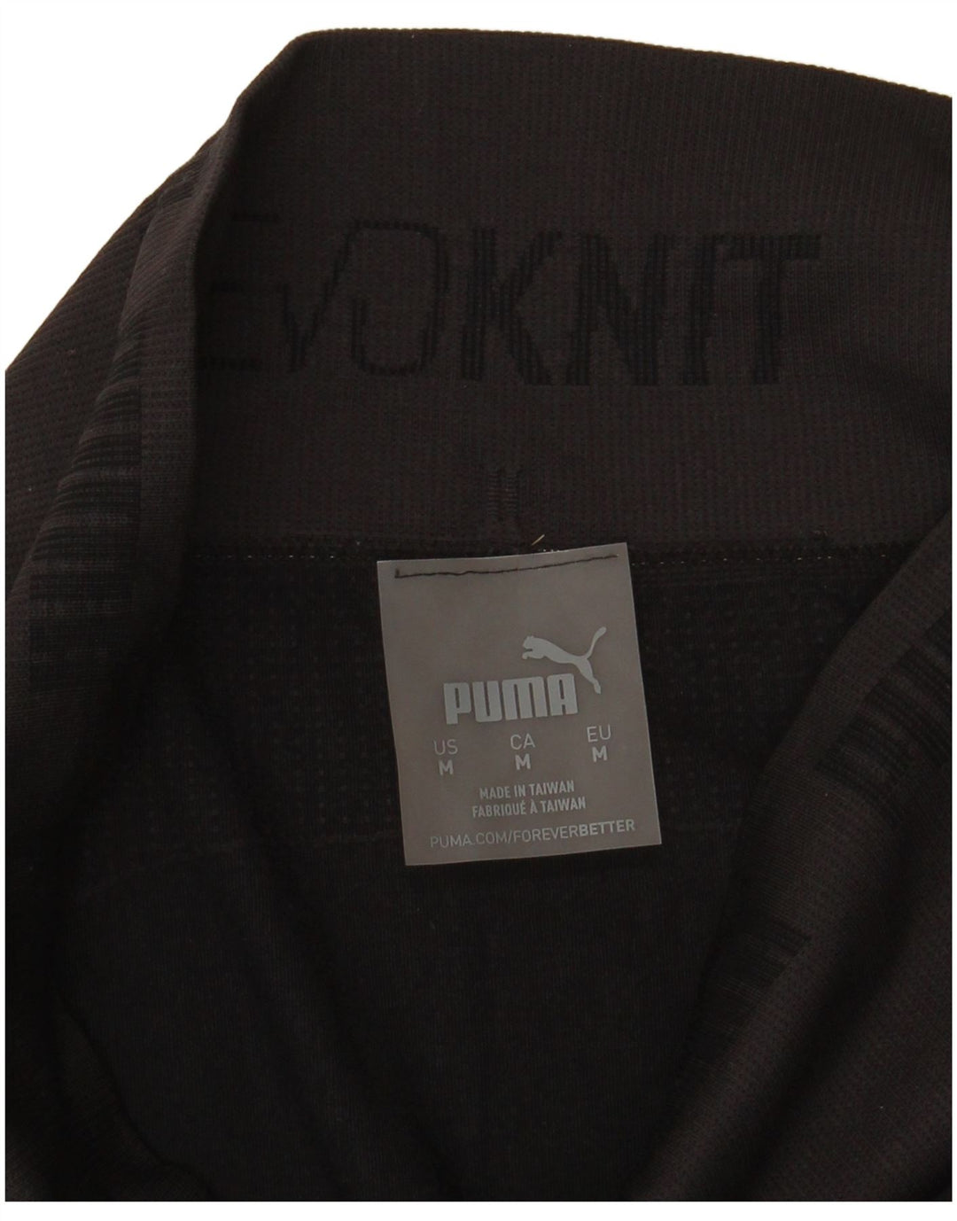 PUMA Womens Graphic Leggings UK 12 Medium  Black