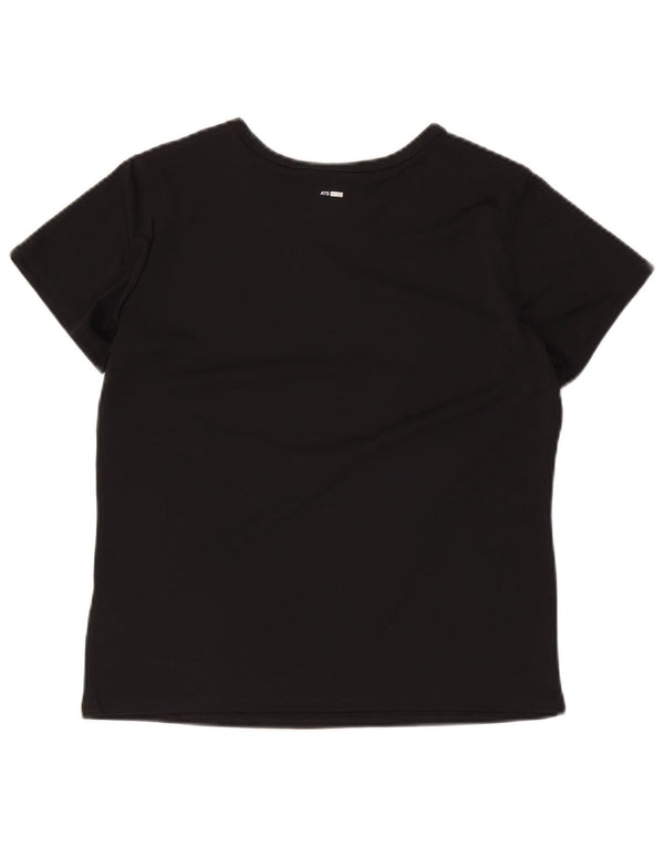 T-shirt da donna Adidas Top UK 14 Medium Nero Poliestere