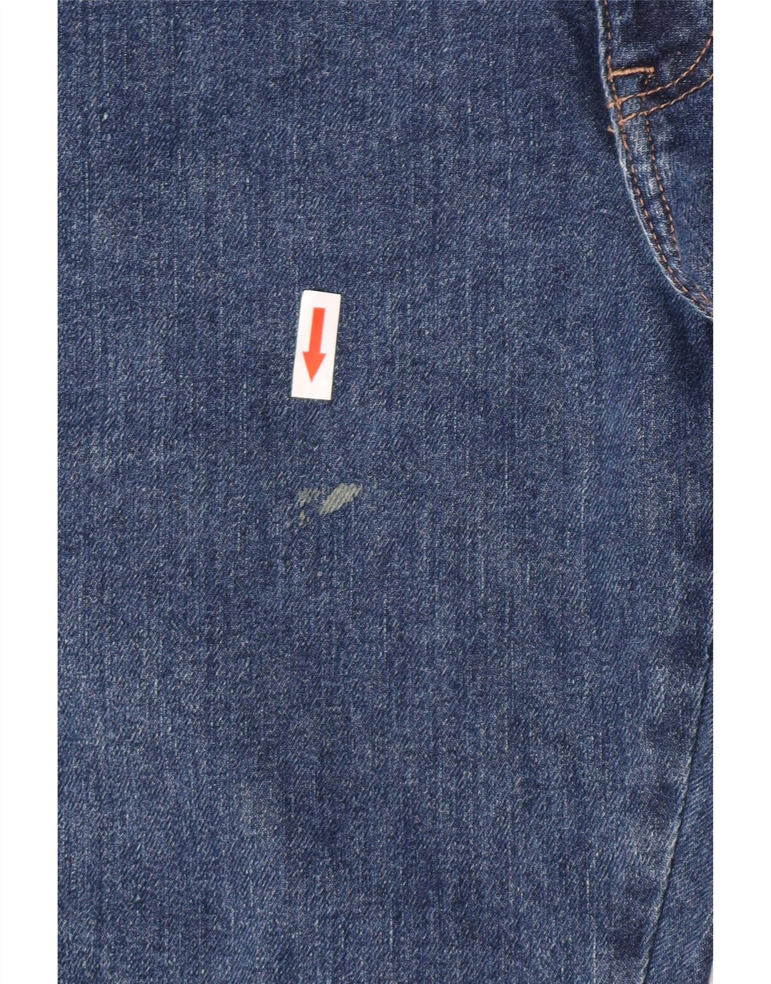 Wrangler Mens Regular Fit Straight Jeans W33 L34 Blue Cotton