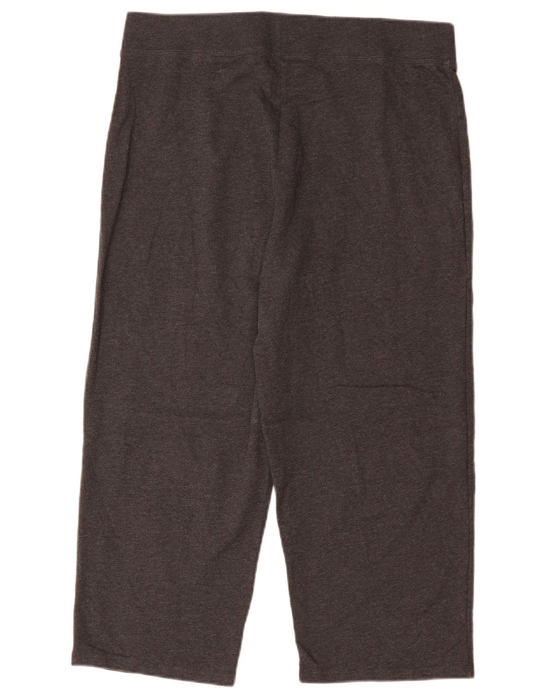 MARKS & SPENCER Womens Capri Leggings UK 14 Large  Grey Cotton