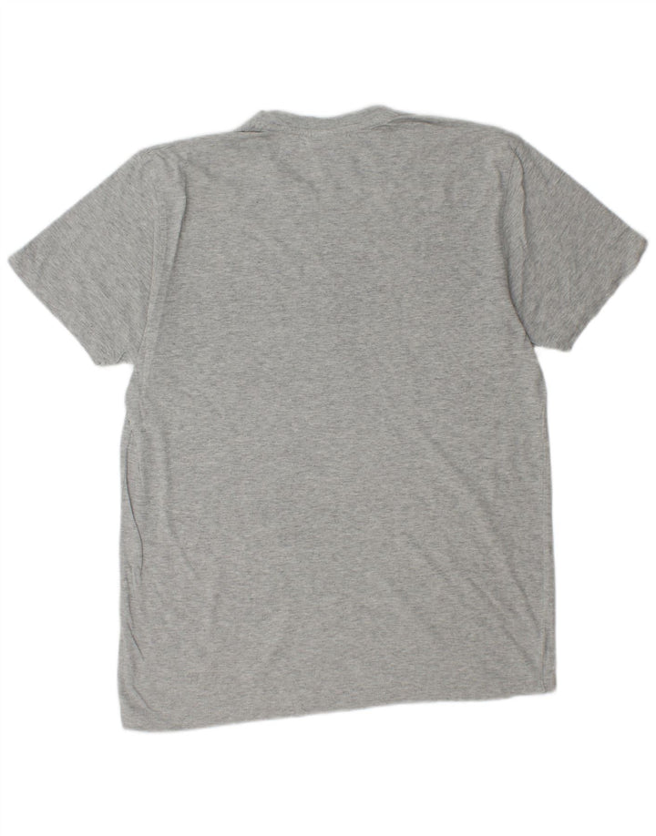 RUSSELL ATHLETIC Mens Graphic T-Shirt Top Medium Grey