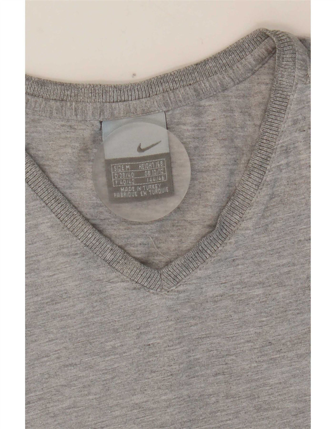 T-shirt da donna Nike Top UK 10/12 Grigio medio