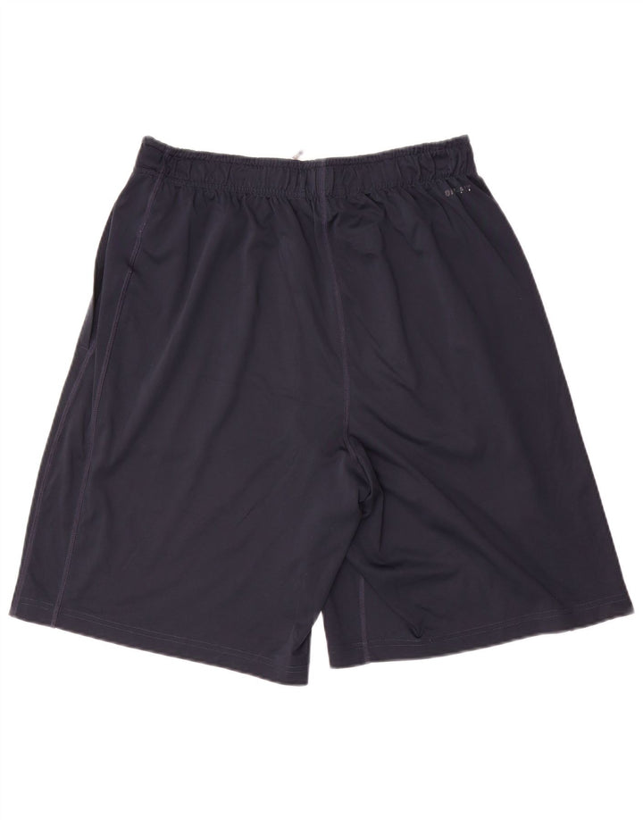 Nike Short de sport Dri Fit pour homme en polyester bleu marine moyen