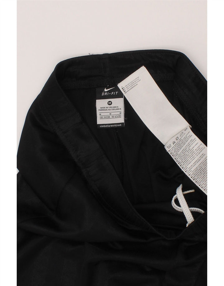Nike drenge Dri Fit sportsshorts 10-11 år medium sort stribet polyester