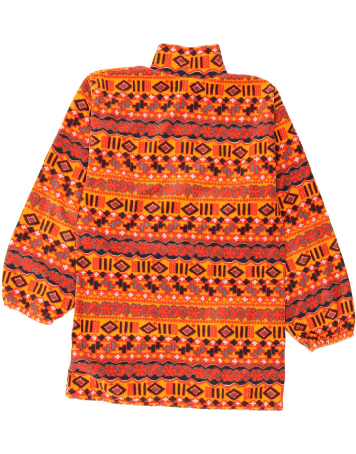 Męska kurtka polarowa Vintage UK 38 Średnia wielobarwna Fair Isle
