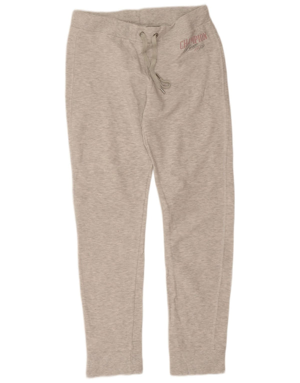 Calça esportiva feminina Champion Herritage Fit Joggers UK 16 grande cinza