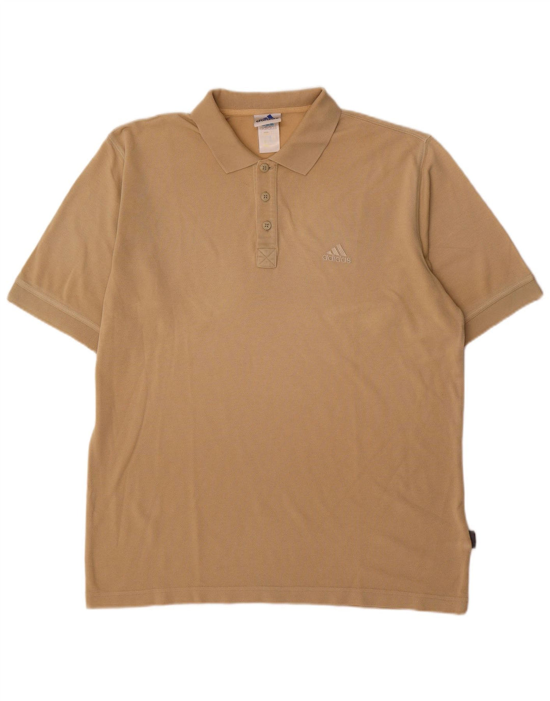 Adidas Herren Poloshirt Large Beige