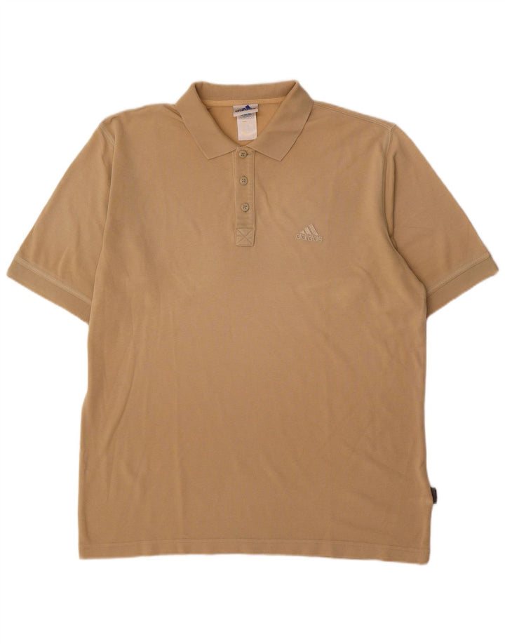 Adidas Herren Poloshirt Large Beige