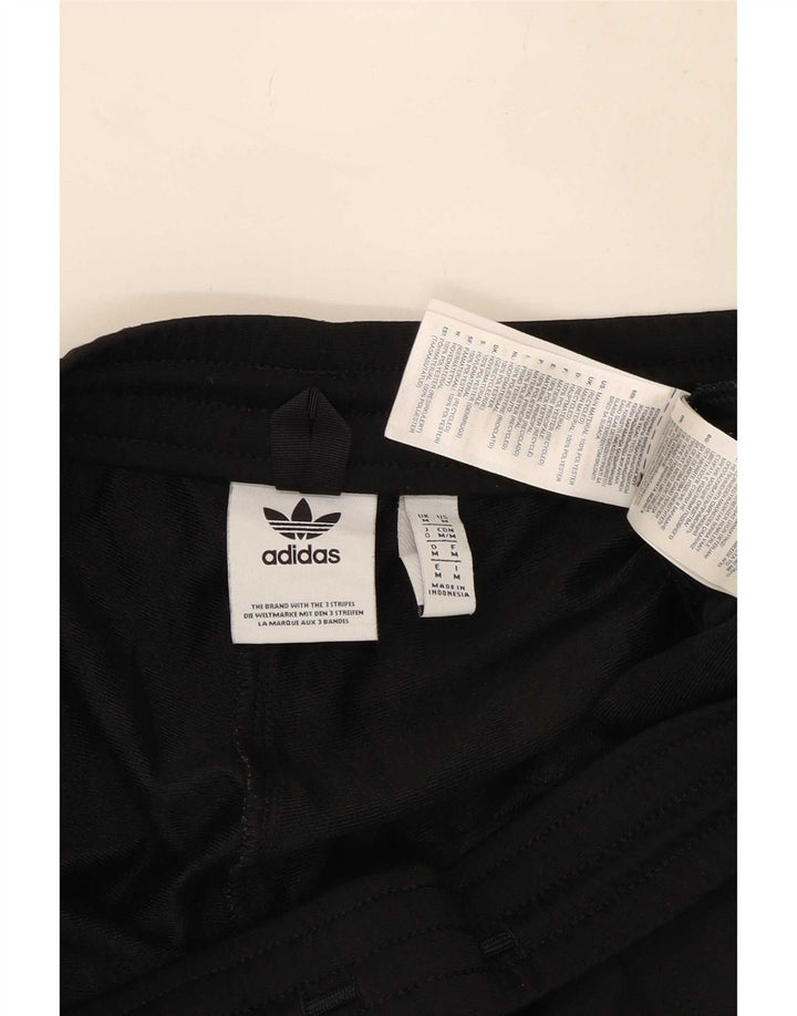 Мужские спортивные брюки Adidas для бега, средний черный полиэстер