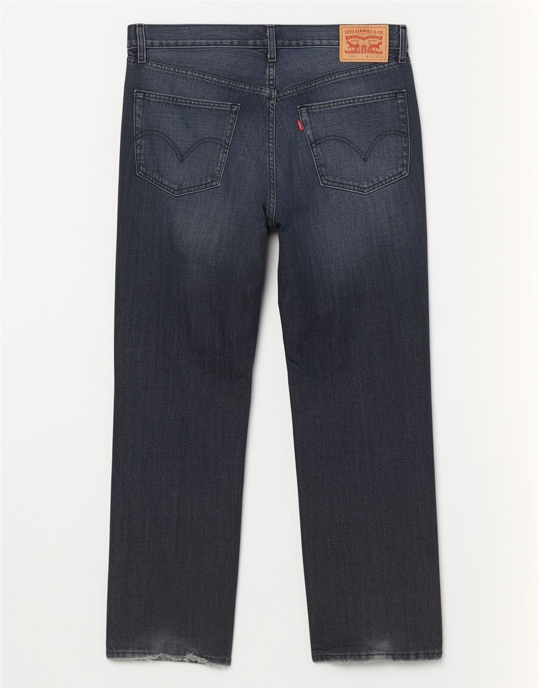 Levi's Mens 506 Straight Jeans W38 L32 Blue Cotton