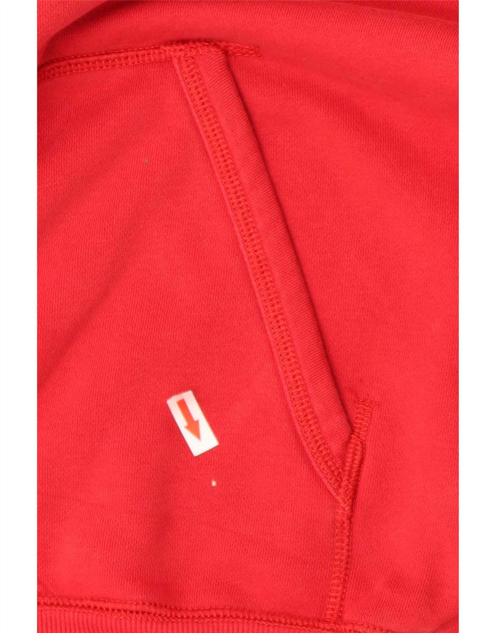 Vans Mens Versa Graphic Hoodie Jumper Large Red Cotton