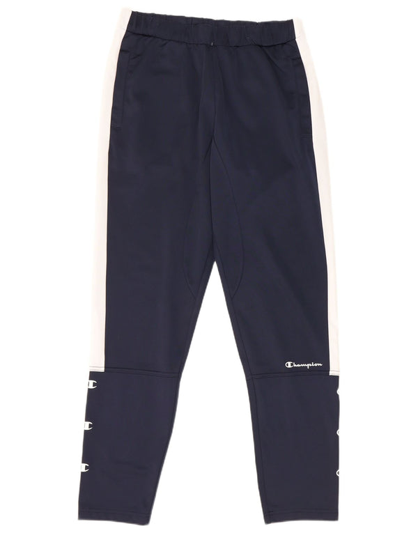 Champion Pantalon De Survêtement Graphique Homme Small Bleu Marine Colourblock