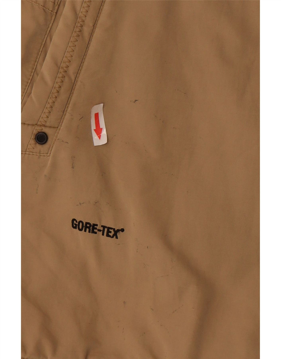 Bugatti Mens Gore-Tex Windbreaker Jacket UK 62 6XL Beige Cotton