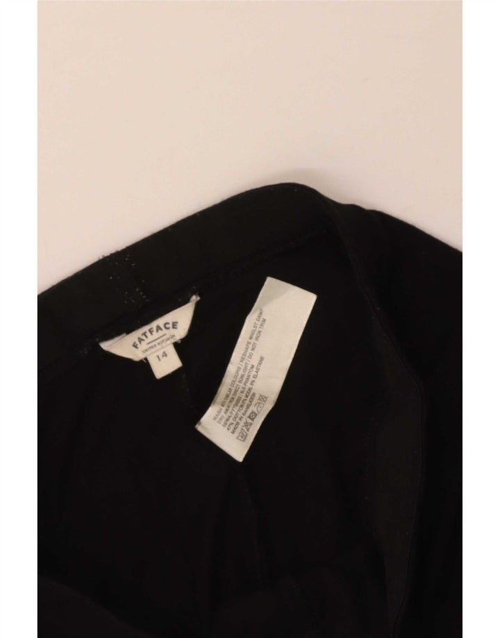 Fat Face Leggings Femme UK 44 Coton Noir Moyen