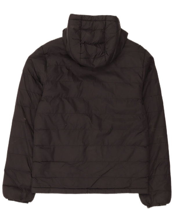 Giacca imbottita con cappuccio da uomo Mountain Warehouse UK 34 XS nera in poliammide
