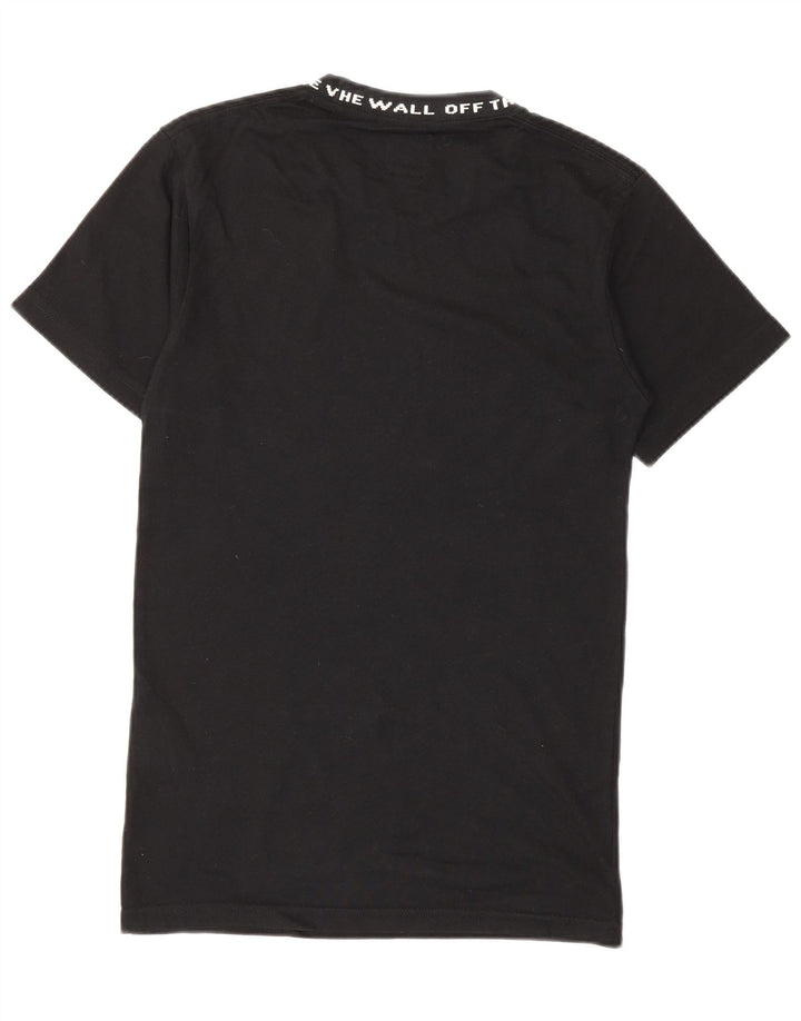 Vans Mens Graphic T-Shirt Top XS Black Cotton