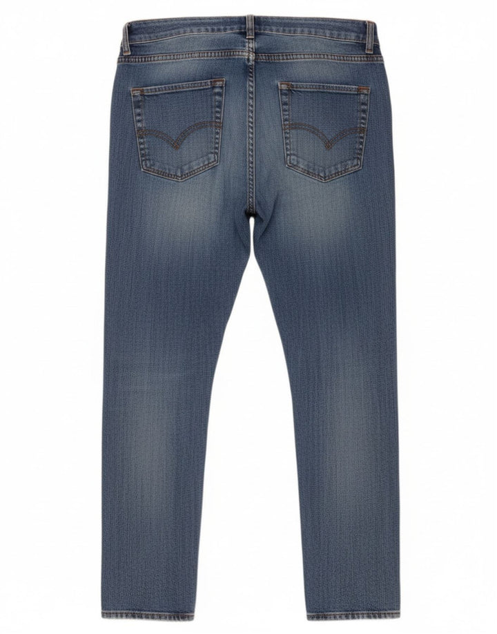 Liu Jo Mens Scott Skinny Jeans W33 L29 Blue Polyester