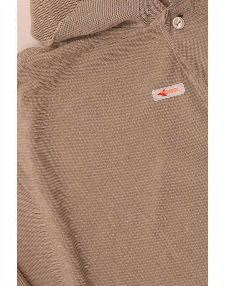 Lacoste Herre poloskjorte str. 5 Large Beige Bomuld