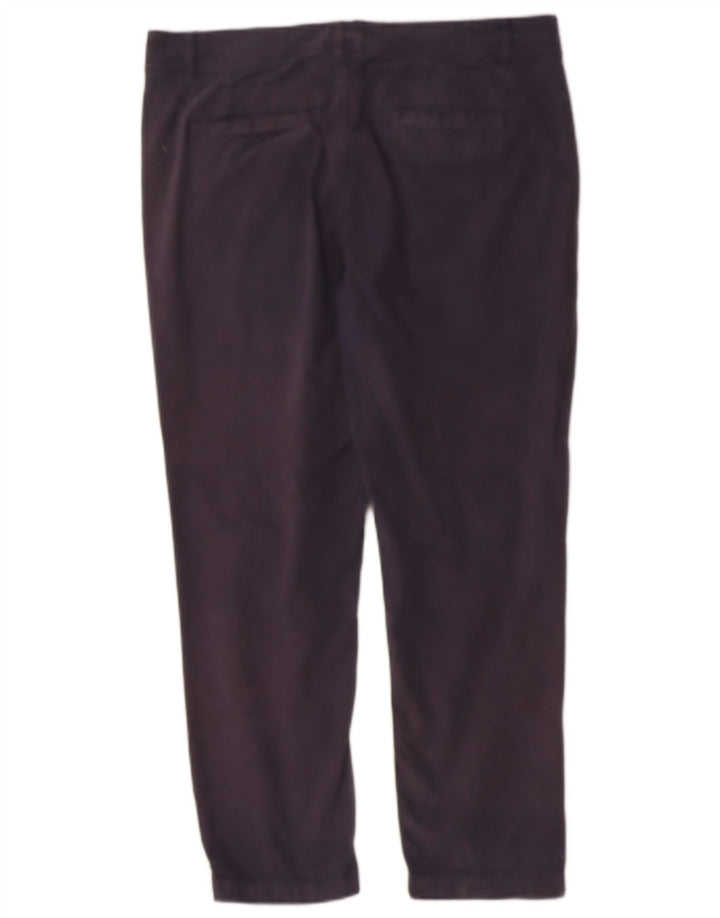 Calça feminina Devon Slim FAT FACE W34 L25 algodão azul marinho