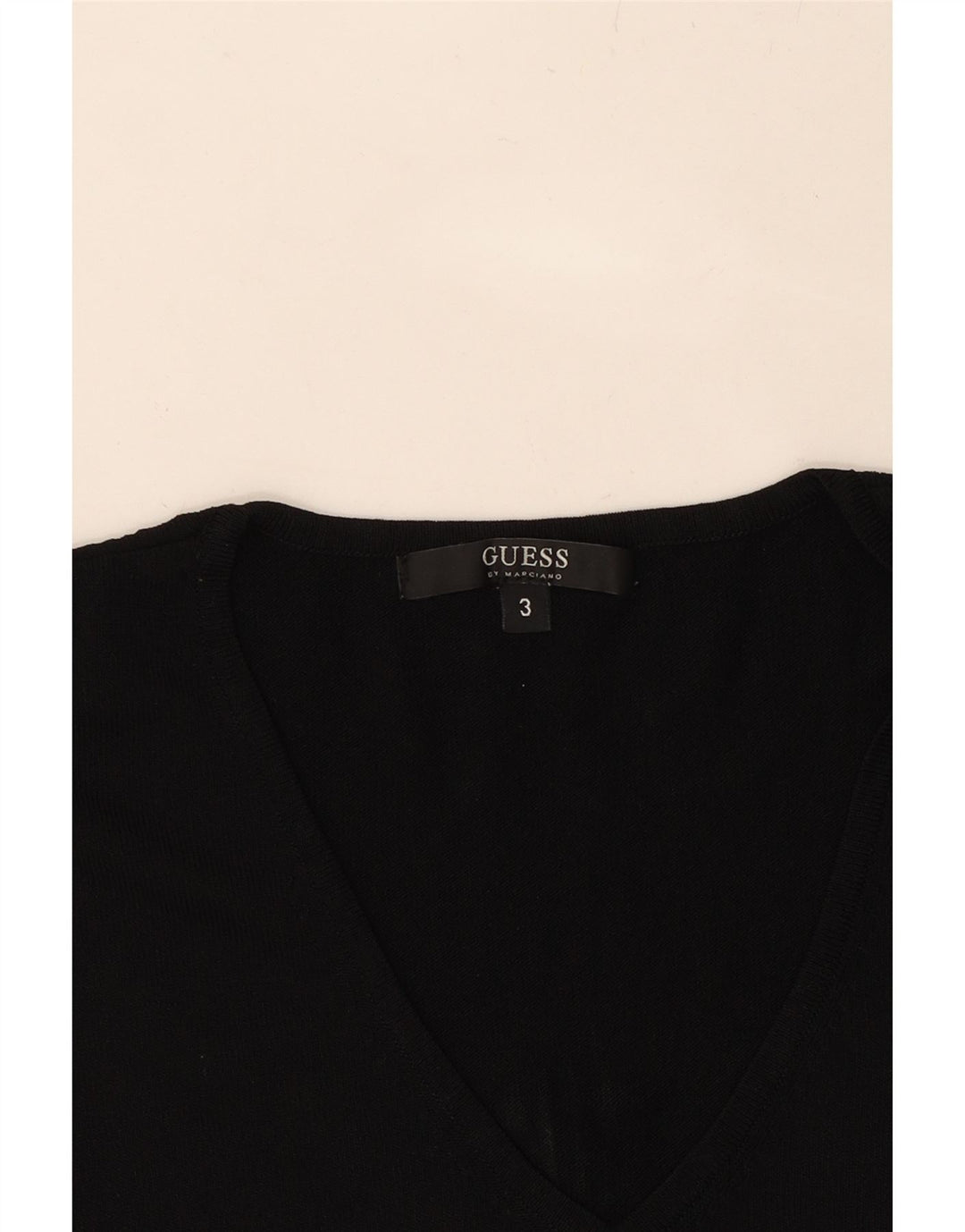 GUESS Womens Crop Vest Tank Top US 3 XS Black Vintage Guess and Second-Hand Guess from Messina Hembry 