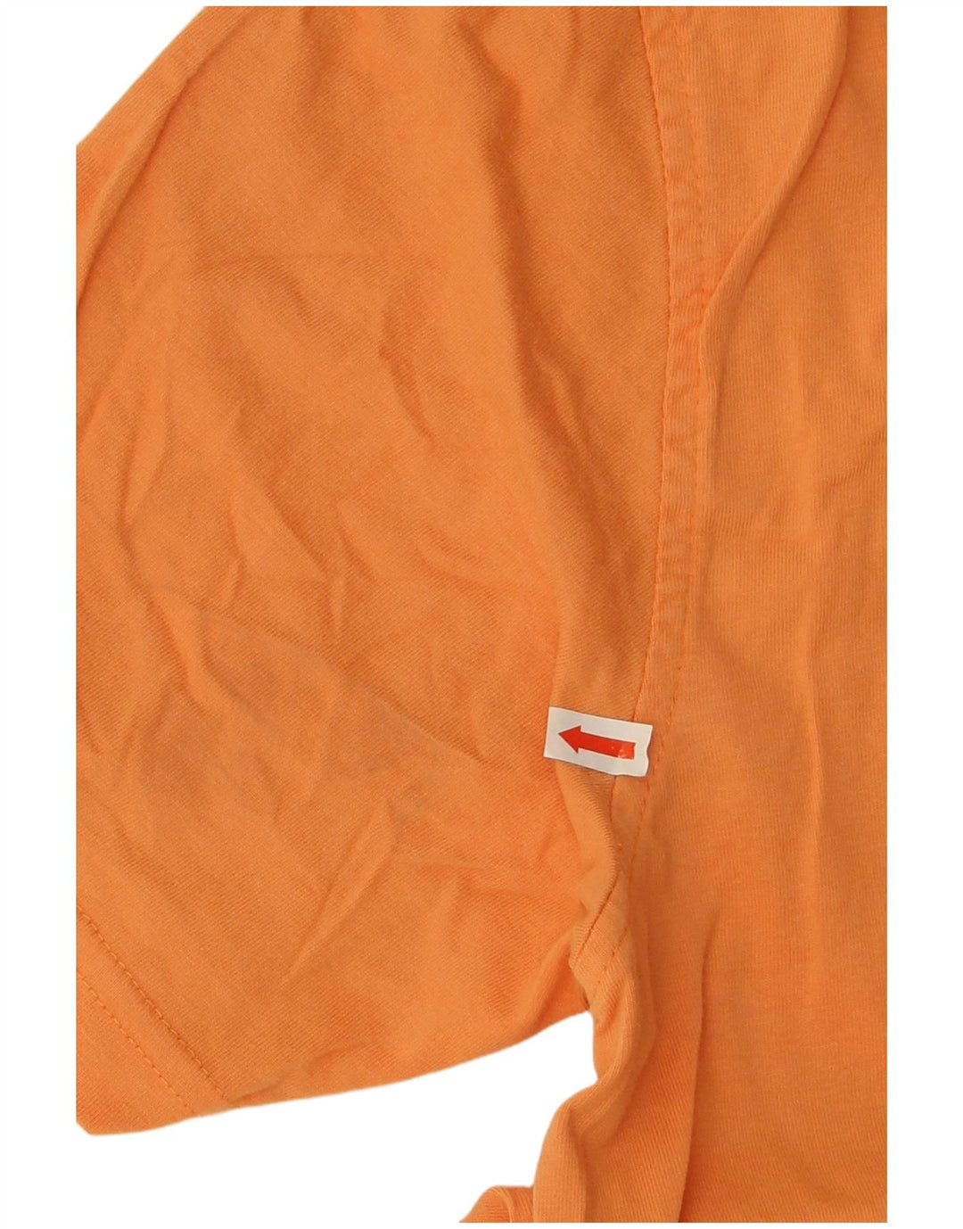 Izod Herren T-Shirt Top Large Orange Baumwolle