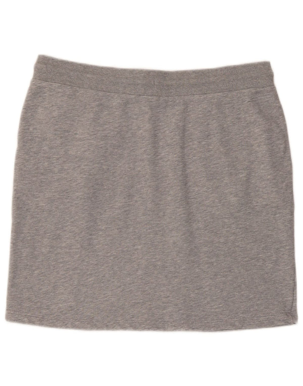 Gant Womens Mini Skirt UK 18 XL Grey Cotton