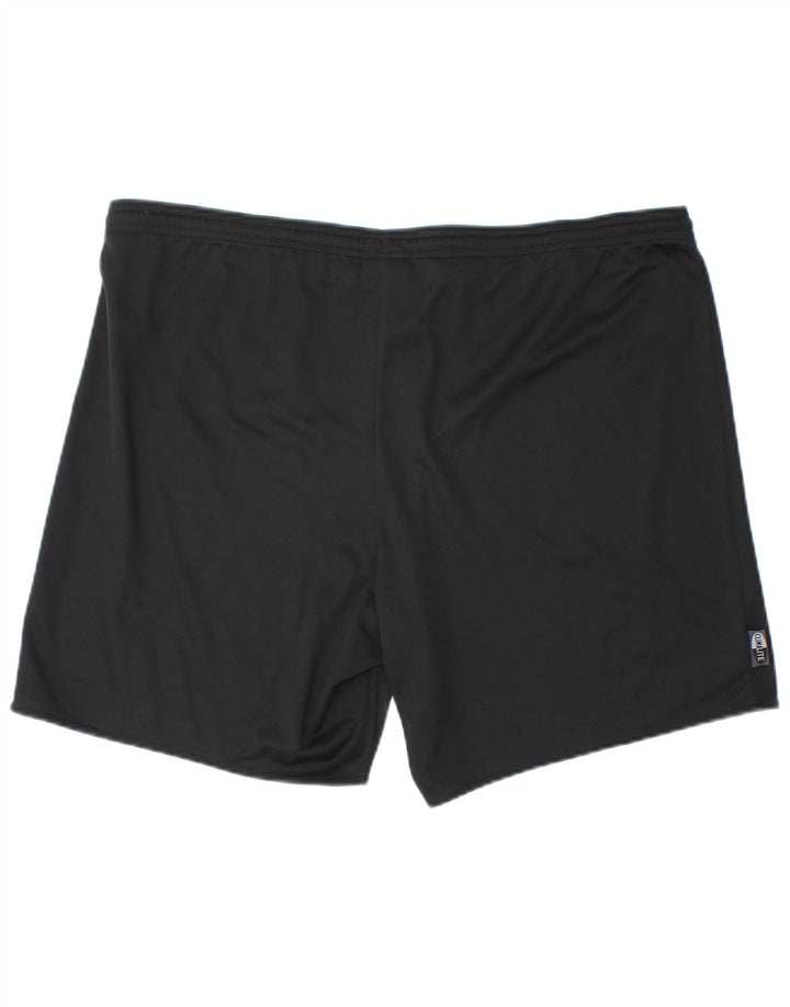 Męskie spodenki sportowe Adidas Climalite, duże, czarne, poliestrowe