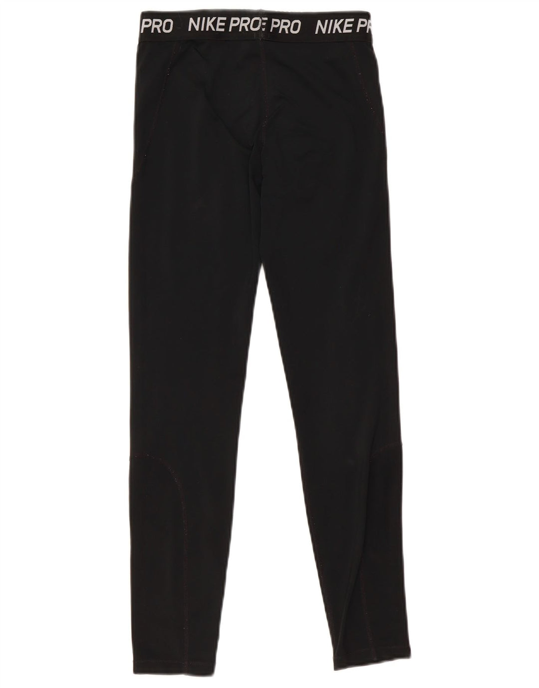 Nike Womens Graphic Leggings UK 8 Small  Black Polyester