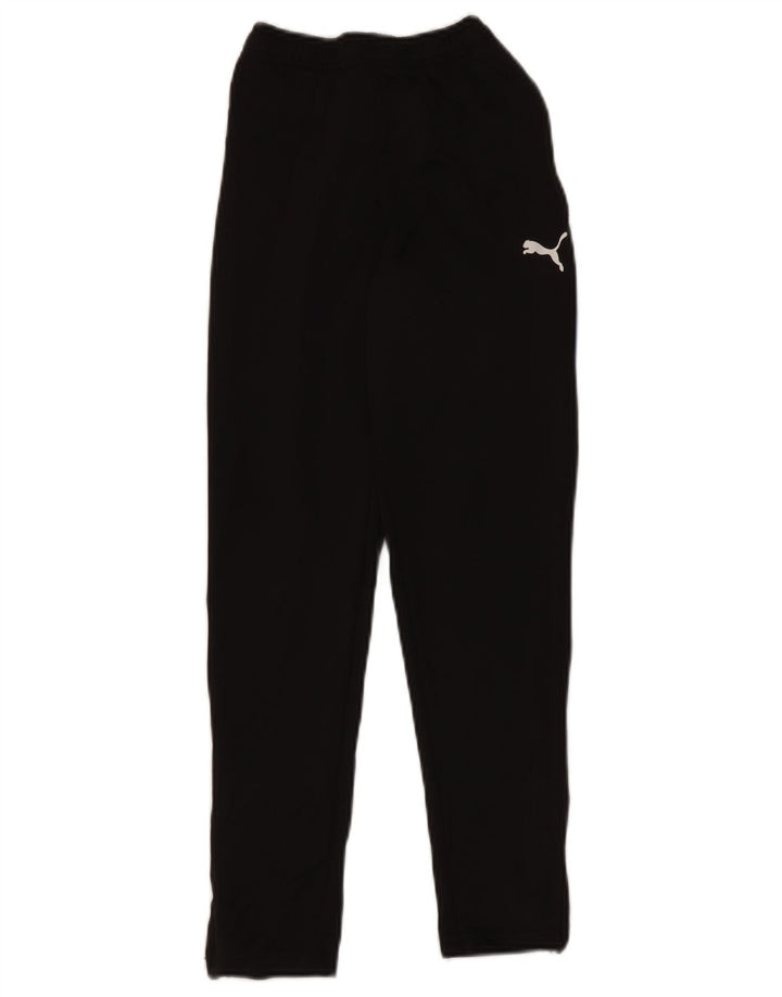 Puma Trainingshose für Jungen, 11–12 Jahre, schwarzes Polyester