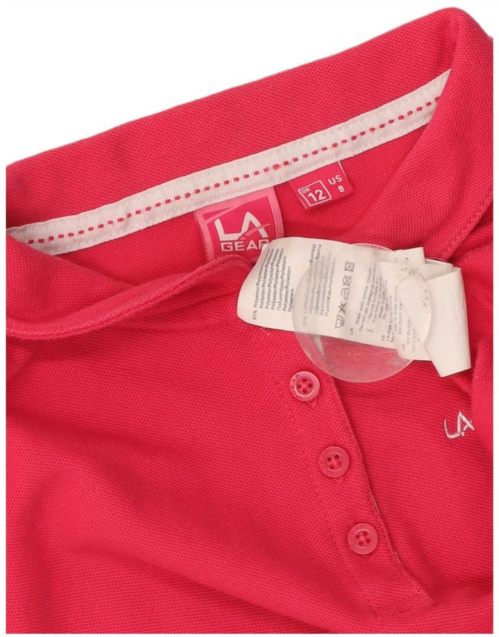 Polo da donna LA GEAR UK 12 Poliestere rosa medio