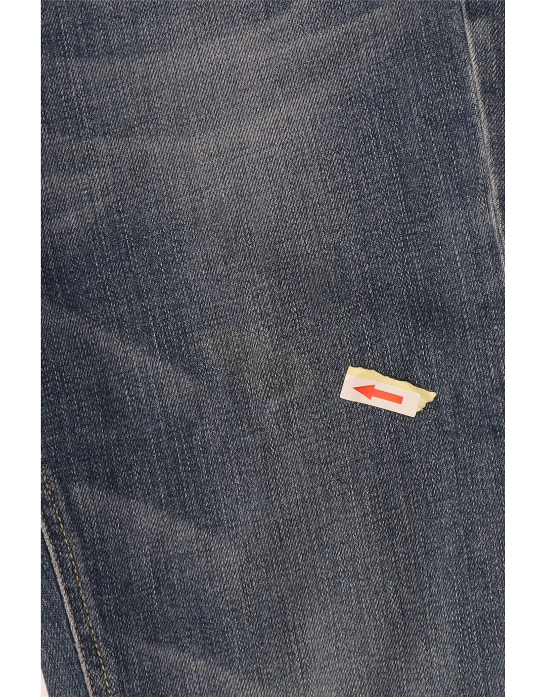 Diesel Damen Lowky Straight Jeans W32 L28 Blaue Baumwolle