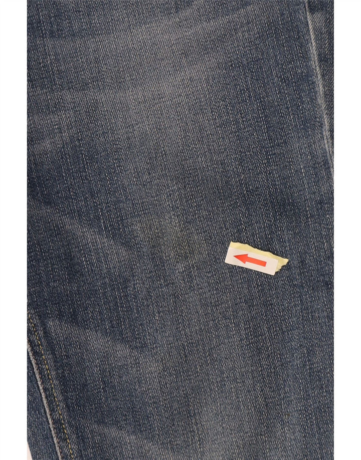 Diesel Damen Lowky Straight Jeans W32 L28 Blaue Baumwolle