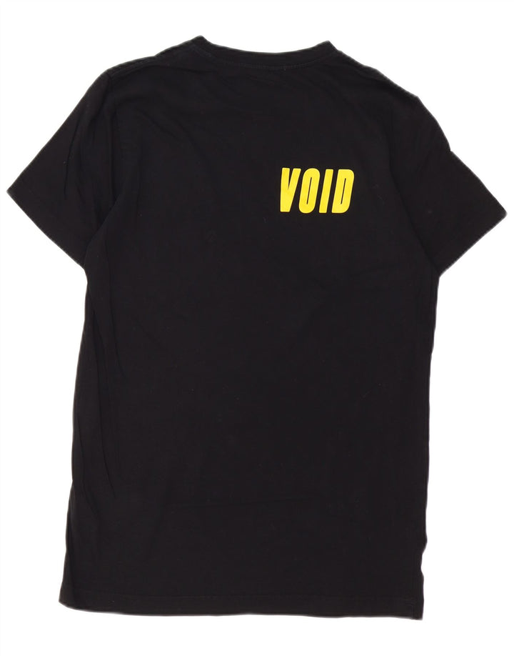 DIESEL Mens Graphic T-Shirt Top Large Black Cotton