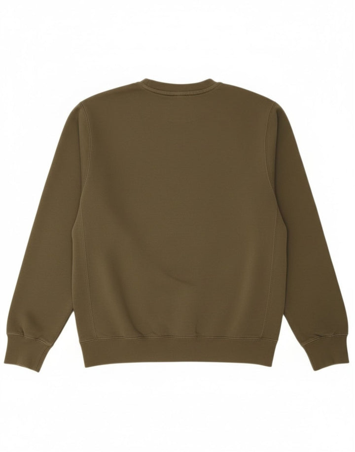 Nike Mens Sweatshirt Jumper XS Khaki Cotton