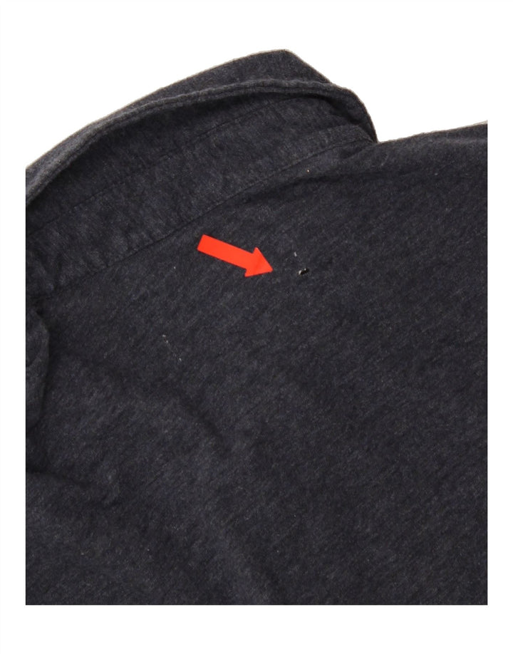 PENGUIN Mens Polo Shirt Small Grey Cotton Vintage Penguin and Second-Hand Penguin from Messina Hembry 