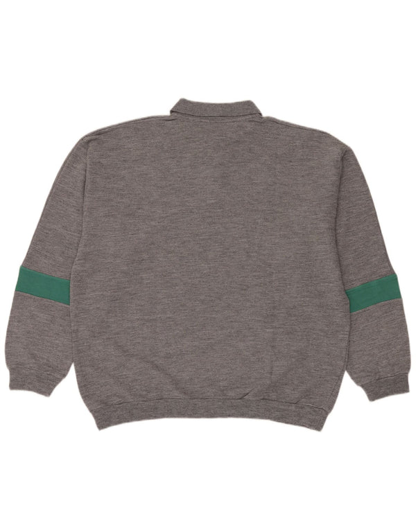 Felpa grafica da uomo Campagnolo Jumper UK 44 XL Gray Colourblock