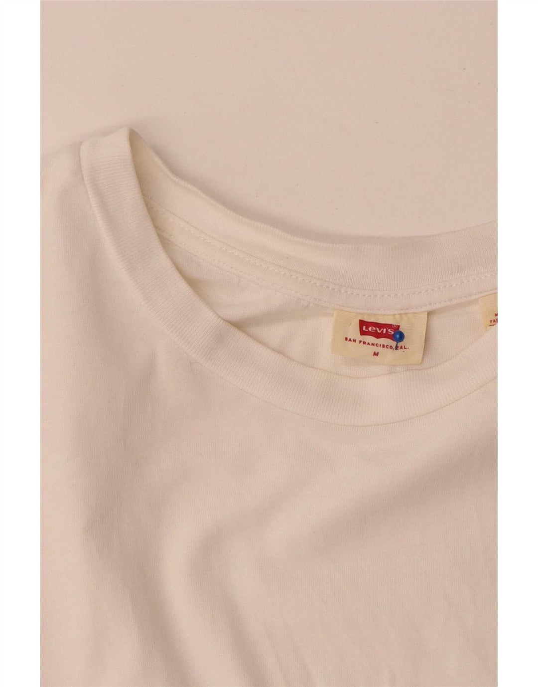 Ανδρικό T-Shirt Levi's Top Μεσαίο λευκό βαμβακερό