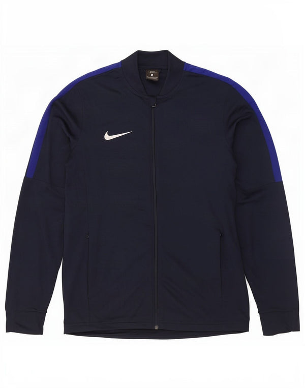 Nike Herre Dri Fit træningsdragt Topjakke Medium Navy Blue Colourblock