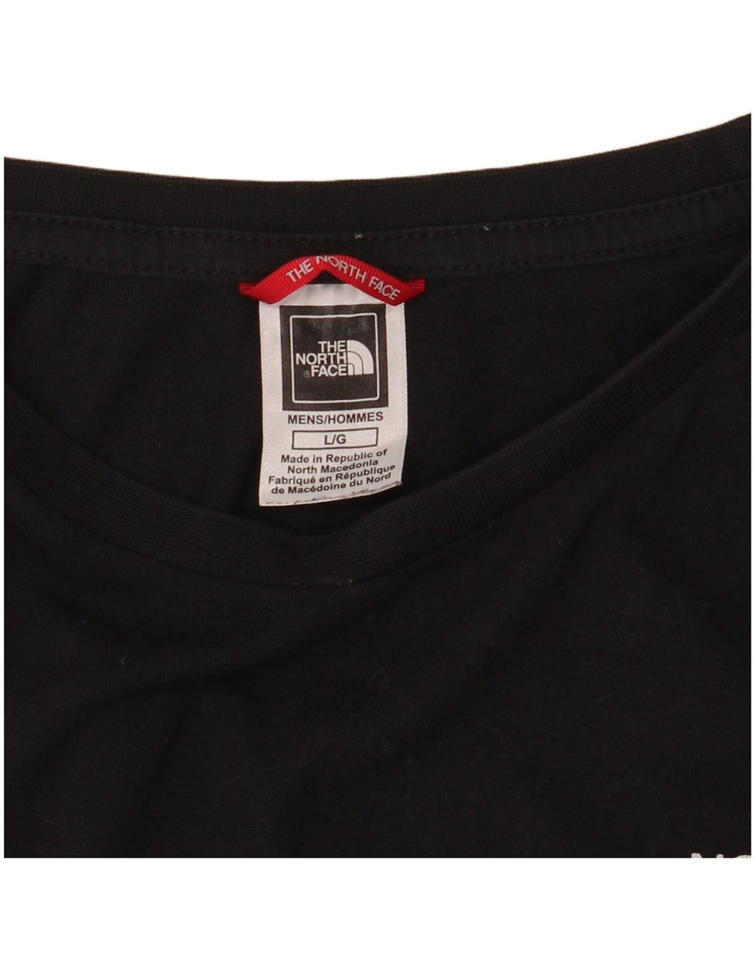 The North Face Mens Graphic T-Shirt Top Large Black