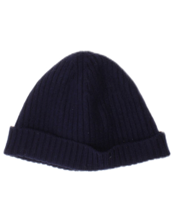 Czapka beanie męska Lacoste w jednym rozmiarze, granatowa, wełniana