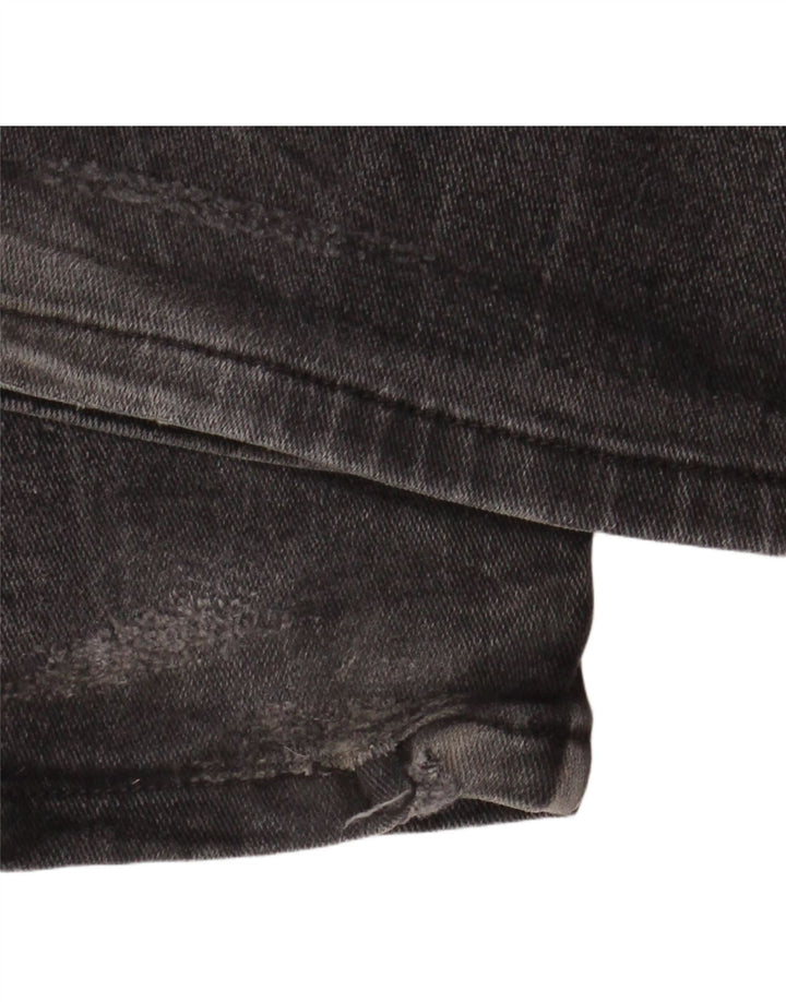 Wrangler Mens Texas Stretch Straight Jeans W38 L32 Grey Cotton