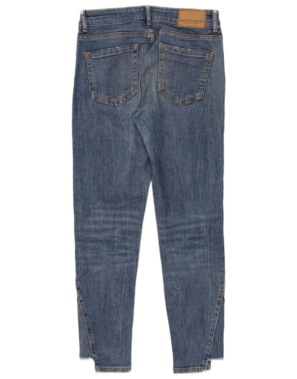 Zara Damen Slim Jeans EU 36 XS W26 L26 Blaue Baumwolle