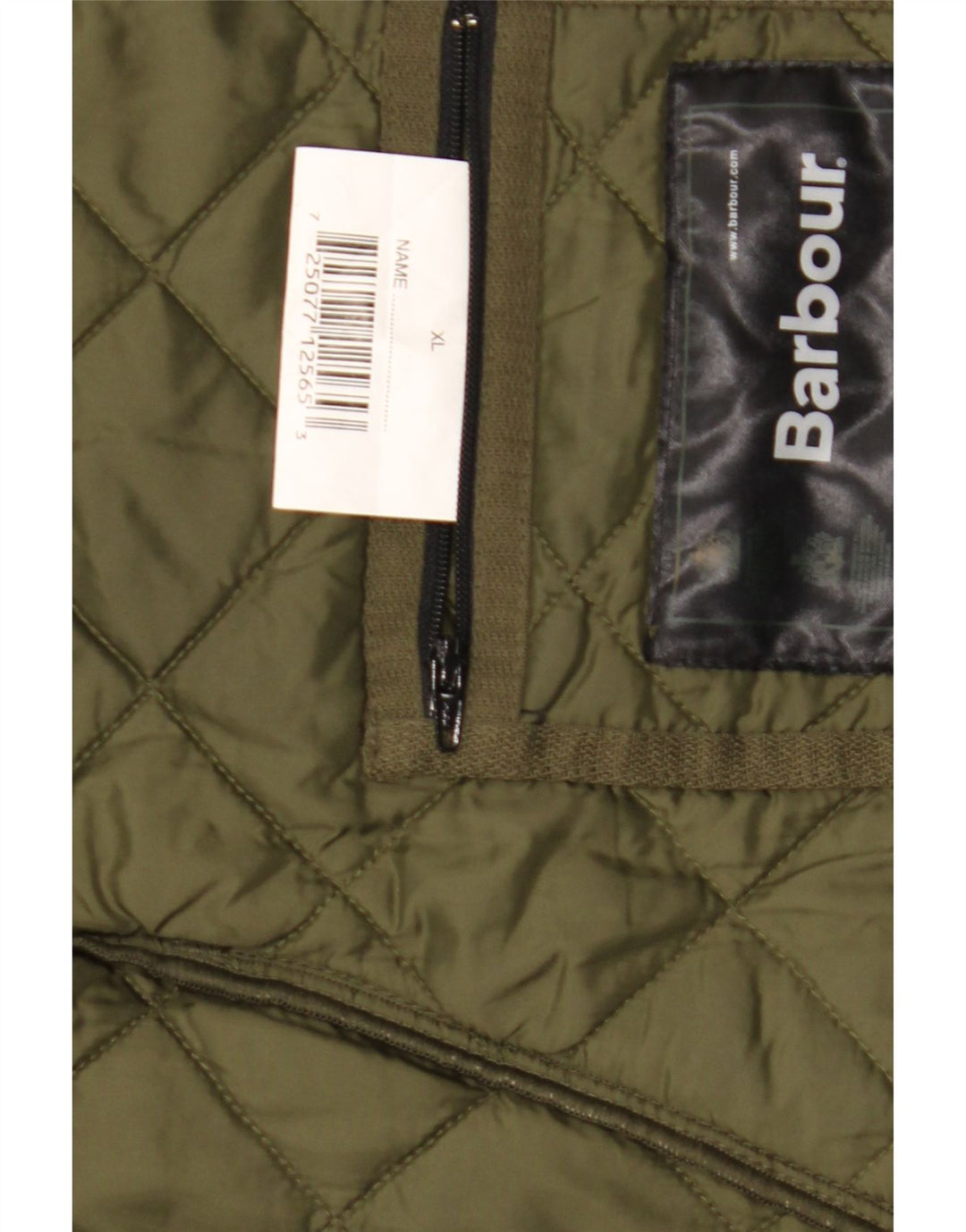 Barbour Chaqueta acolchada para hombre UK 42 XL Poliéster verde